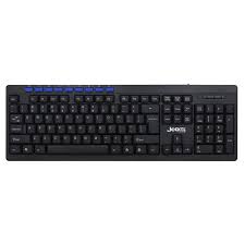 CLAVIER USB HEDEL AZERTY MULTIMEDIA K611-BLACK