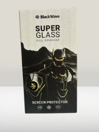 IPH 13/14/13P Glass Print BlackWave Packet de 1